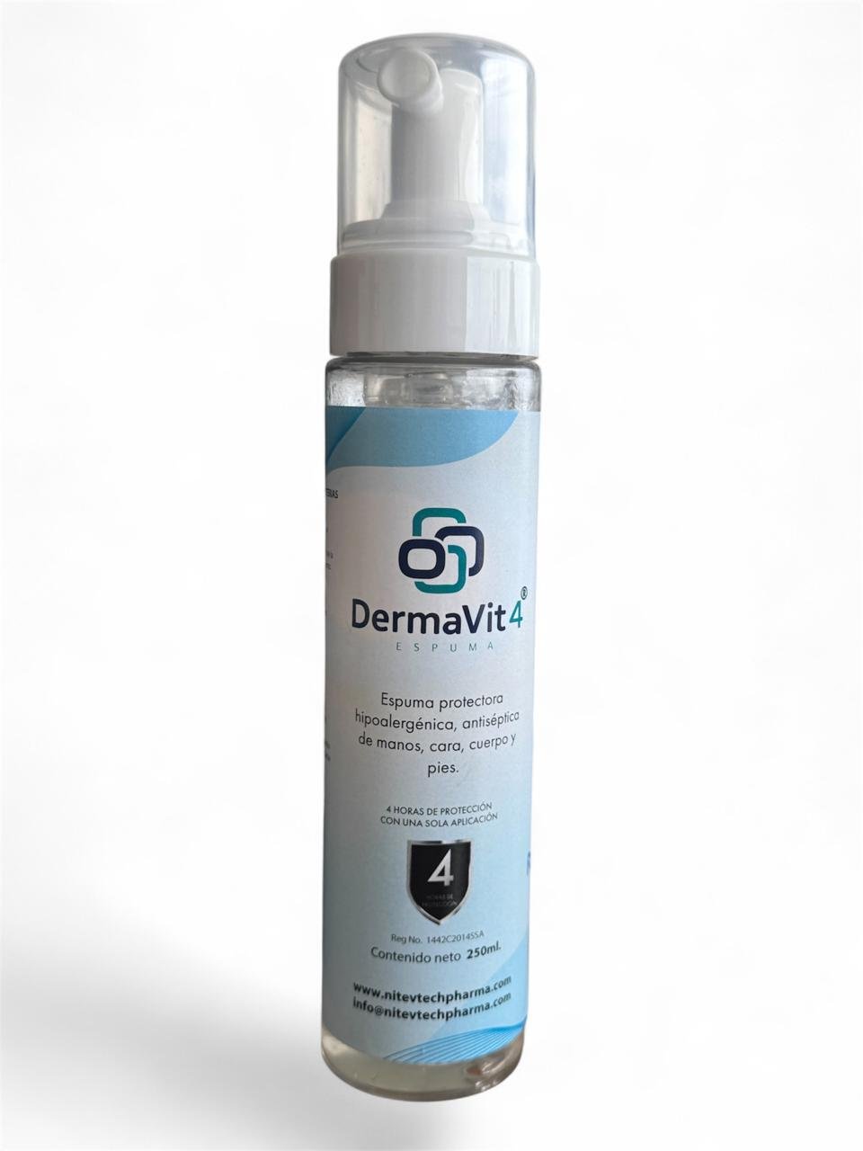 DERMAVIT4® Espuma 250 ml