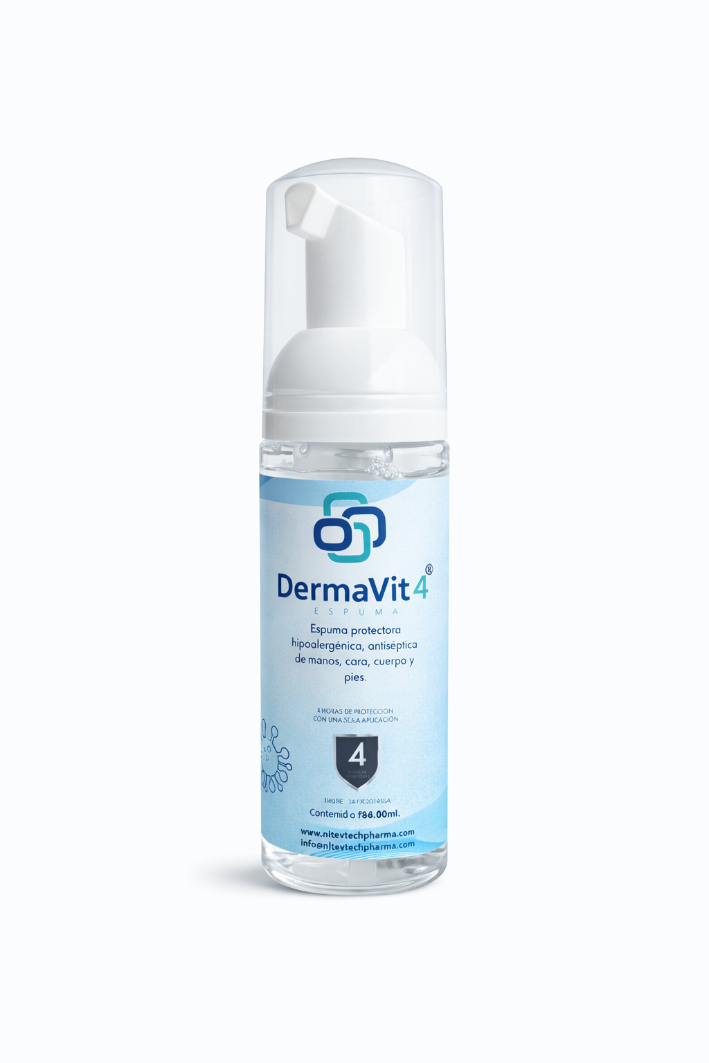 DERMAVIT4® Espuma 50 ml