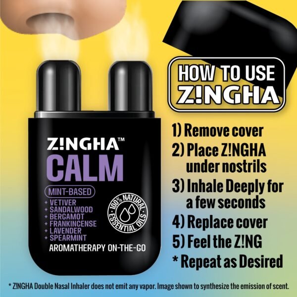 🌿 Z!NGHA Doble Serie Esencias – Bienestar Emocional en Cada Inhalación 100% Natural y Organico 2ml