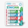 Z!NGHA Bold Mint Energy: Inhalador Nasal Natural (4 x 1ml) – ¡Frescura y Energía al Instante!