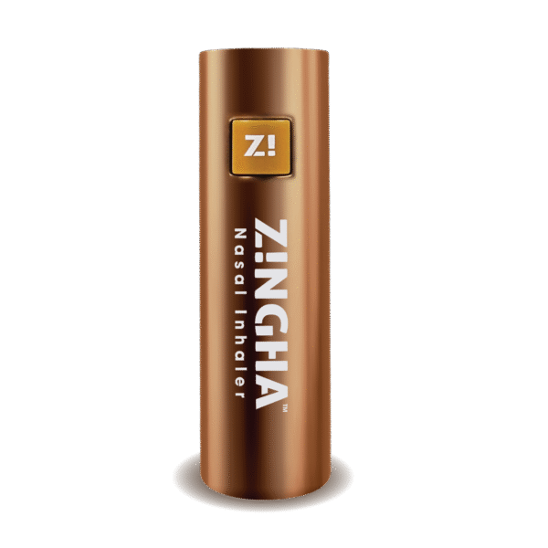 Z!NGHA Coffee Beans Mint Series: Inhalador Nasal Natural 2g - ¡Energía y Frescura al Instante!