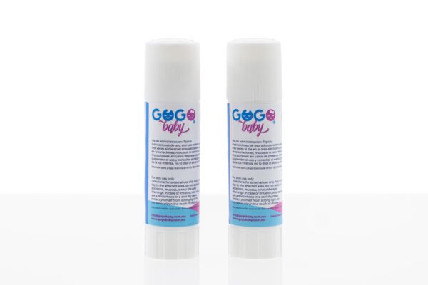 GOGO baby Árnica Stick Ungüento para Golpes. El #1 | 1-Pz 20g + 10% GRATIS | 22g Peso Neto