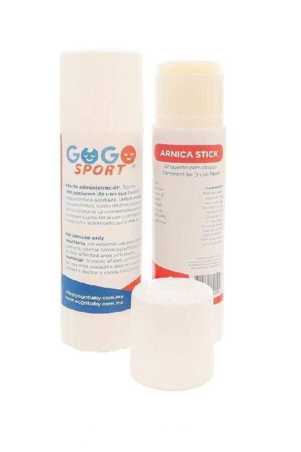 GOGO SPORT GOGO SPORT Árnica Stick Ungüento para Golpes. El #1 | 1-Pz 20g + 10% GRATIS | 22g Peso Neto