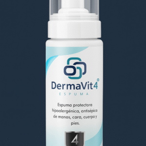 NTP_DERMAVIT4_001 DermaVit4 Espuma Antiséptica Hipoalergénica Espumador 50ml