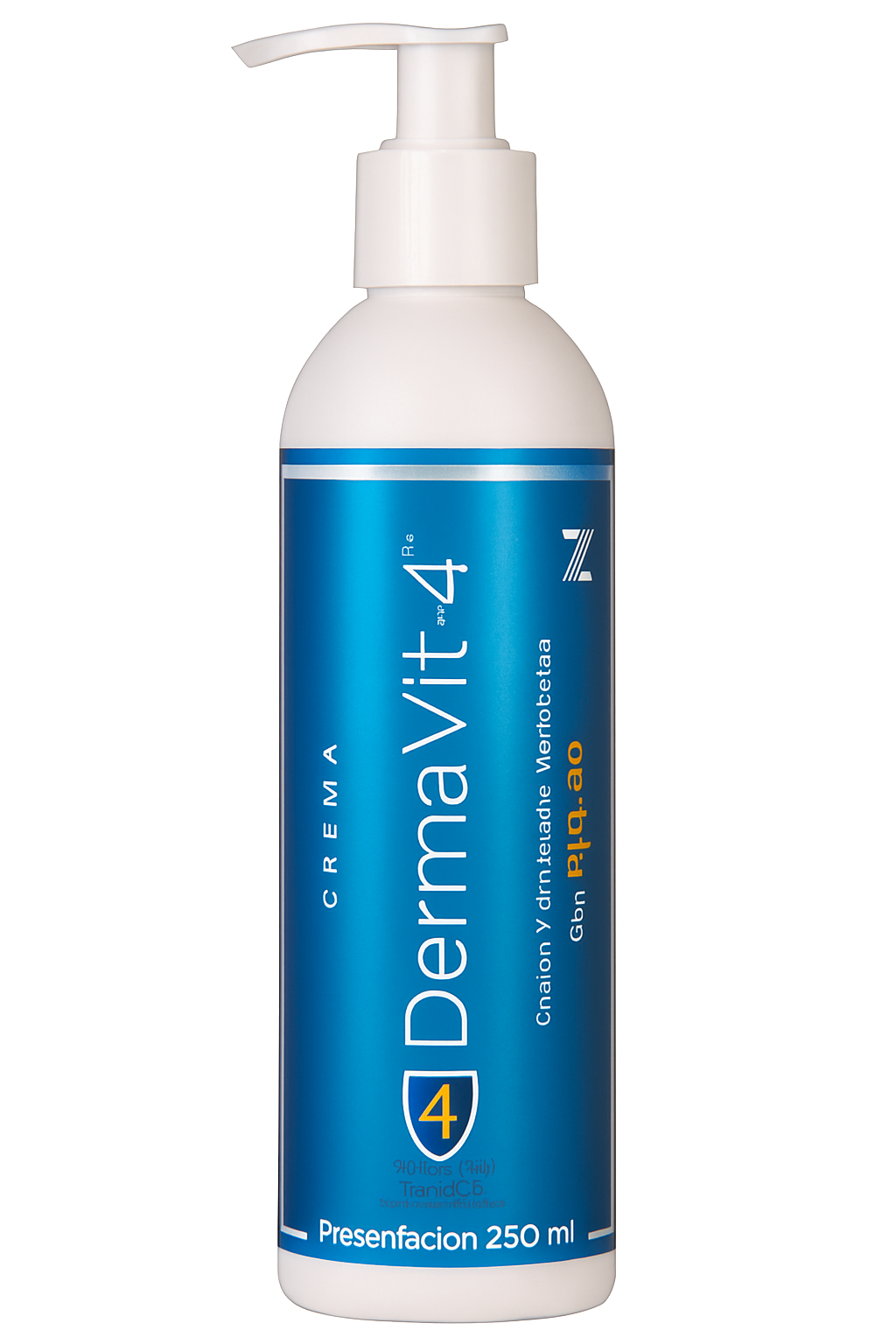 DermaVit4®️ Crema Protectora, Hipoalergénica y Antiséptica con Protector Solar FPS50