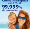DermaVit4®️ Crema Dermoprotectora, Hipoalergénica y Antiséptica 470ml con Protector Solar FPS50