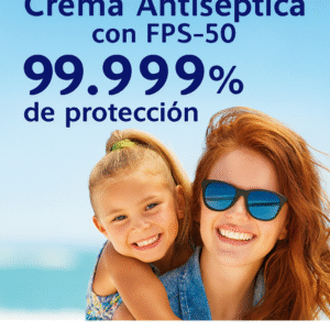 DermaVit4®️ Crema Dermoprotectora, Hipoalergénica y Antiséptica 470ml con Protector Solar FPS50