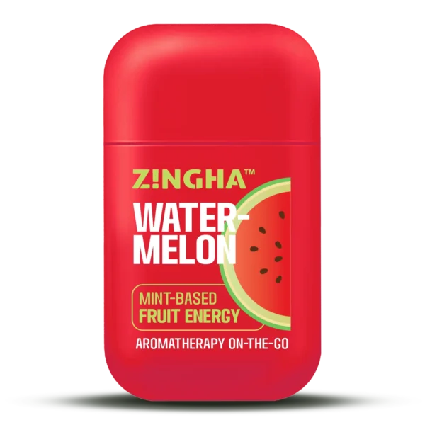 ZINGHA Inhalador Doble Serie Frutales – Aromaterapia Natural con Energía de Frutas On the GO!! 2ml | el Original