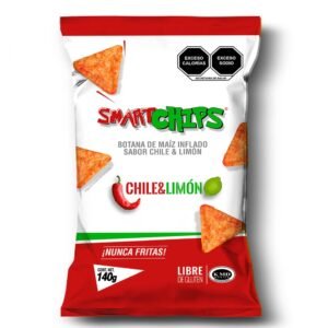SMARTCHIPS SABOR CHILE LIMON 140GR