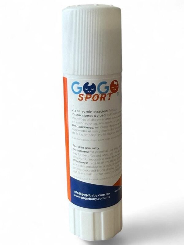 WhatsApp Image 2025-11-19 at 14.52.56 GOGO SPORT Árnica Stick Ungüento para Golpes. El #1 | 1-Pz 20g + 10% GRATIS | 22g Peso Neto