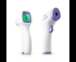 Pantalla LED de 3 colores del termómetro infrarrojo DT-8826