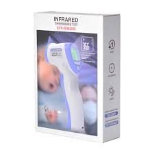 Termómetro infrarrojo pistola DT-8826 con pantalla LED de 3 colores